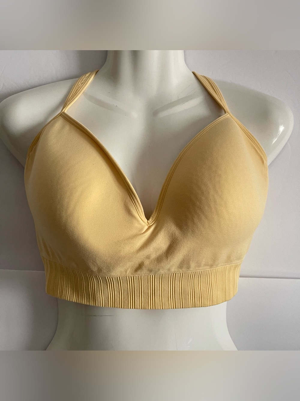 Athleta Women's Yellow Bra